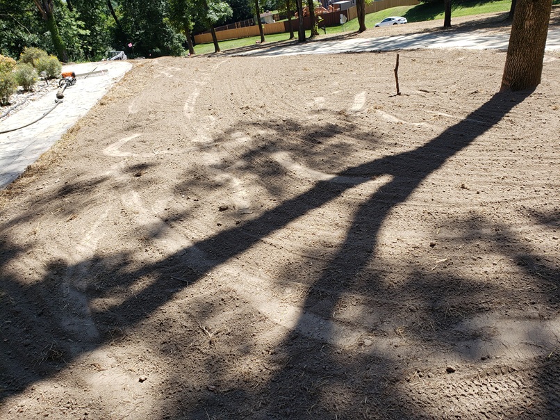 hydroseeding grading