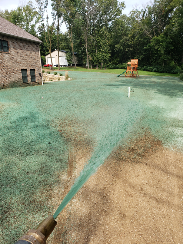 hydroseeding grading